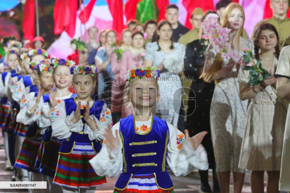 Minsk V Day Military Parade Rehearsal - Belarus