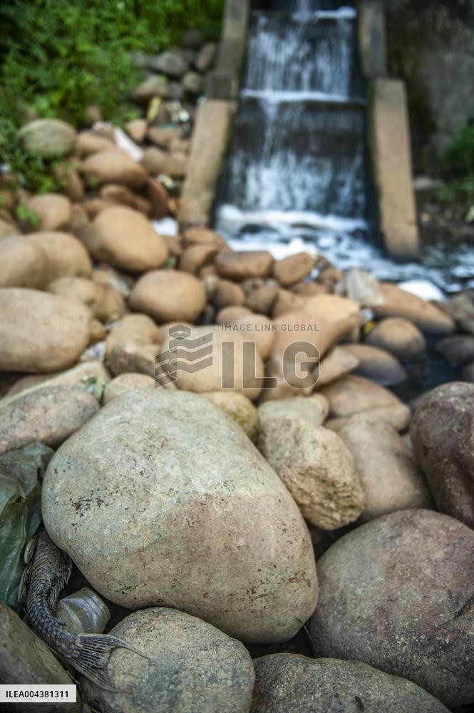 Deli River Pollution in Medan - Indonesia