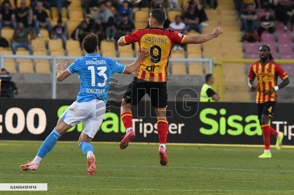 CALCIO - Serie A - US Lecce vs SSC Napoli
