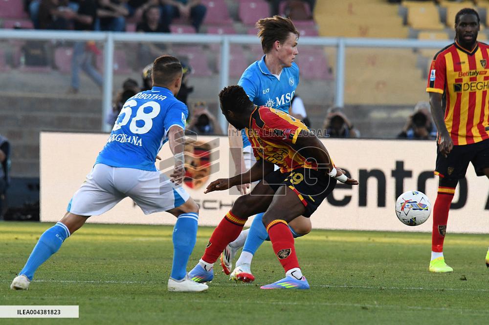 CALCIO - Serie A - US Lecce vs SSC Napoli