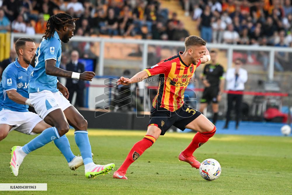 CALCIO - Serie A - US Lecce vs SSC Napoli