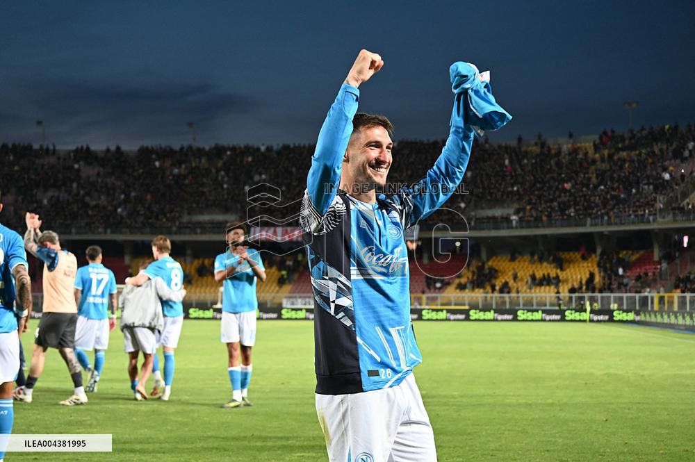 CALCIO - Serie A - US Lecce vs SSC Napoli