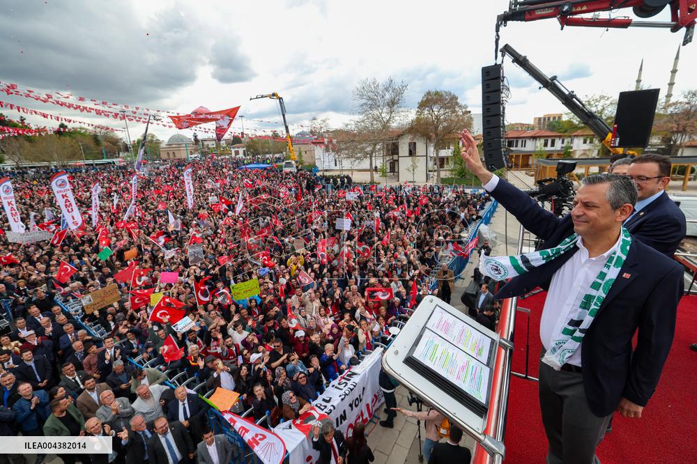 The Opposition Rally At The Erdogan Stronghold Konya City - Turkey