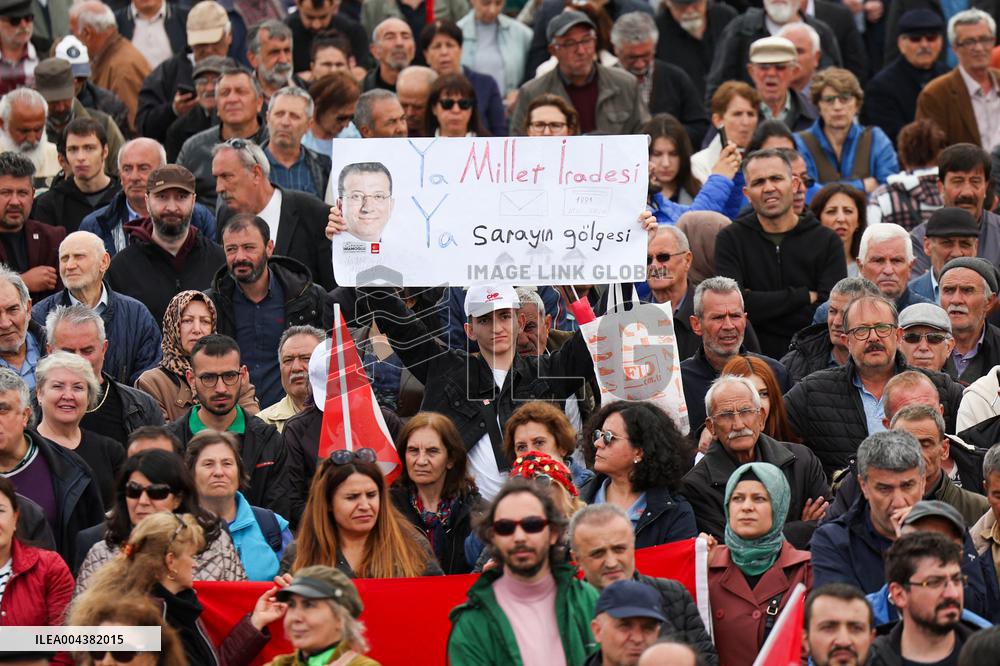 The Opposition Rally At The Erdogan Stronghold Konya City - Turkey