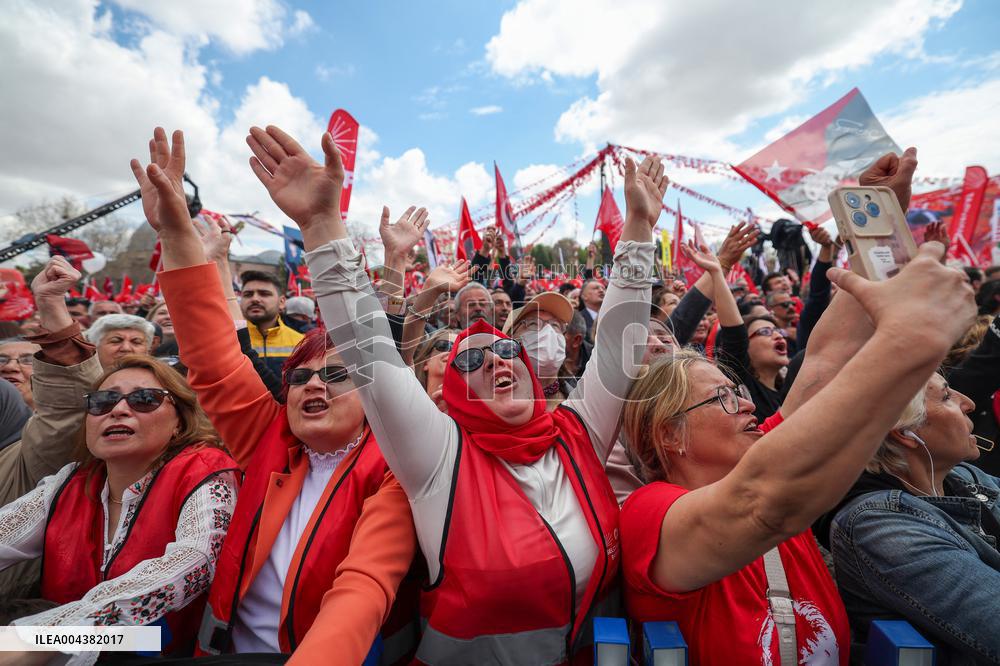 The Opposition Rally At The Erdogan Stronghold Konya City - Turkey