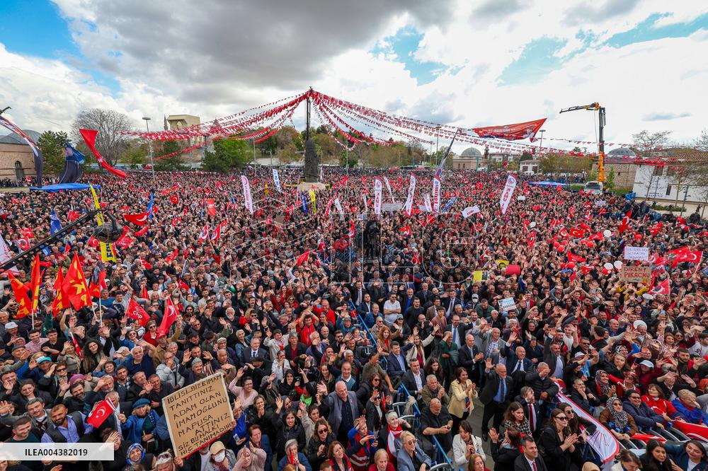 The Opposition Rally At The Erdogan Stronghold Konya City - Turkey