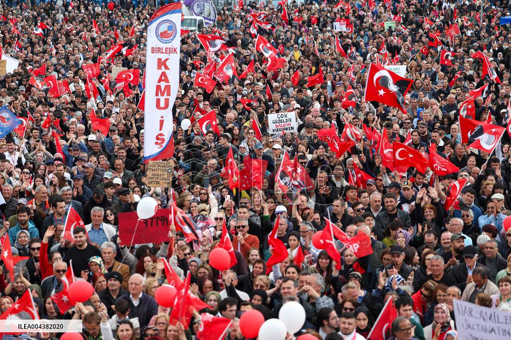 The Opposition Rally At The Erdogan Stronghold Konya City - Turkey