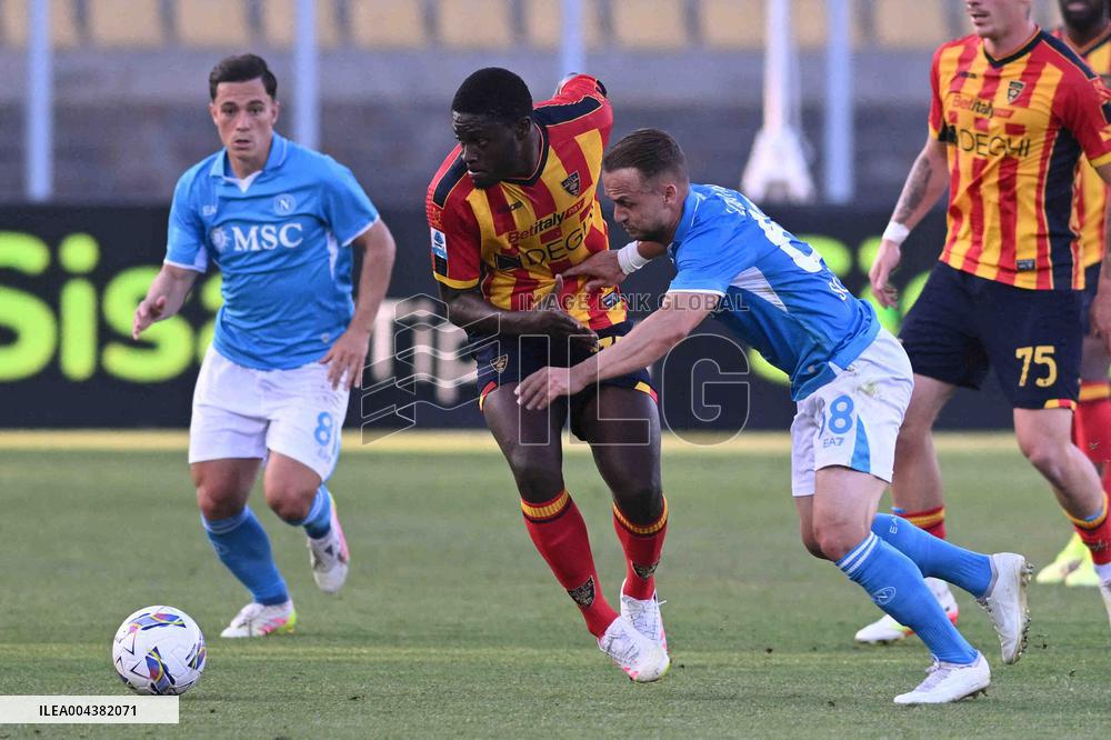 CALCIO - Serie A - US Lecce vs SSC Napoli