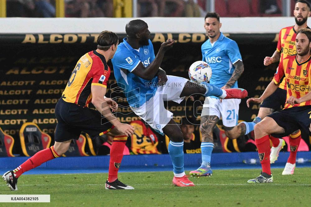 CALCIO - Serie A - US Lecce vs SSC Napoli