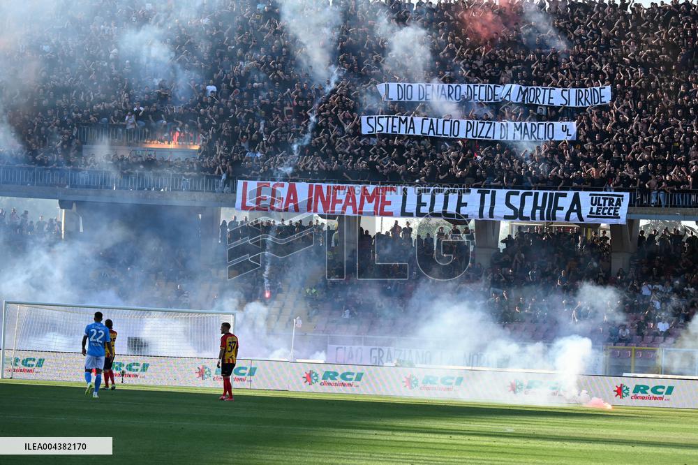 CALCIO - Serie A - US Lecce vs SSC Napoli