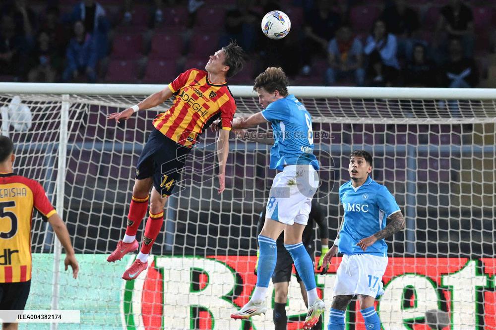 CALCIO - Serie A - US Lecce vs SSC Napoli