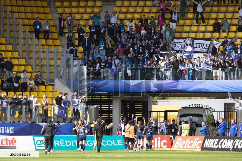 Women French Cup final football match PFC PSG - Calais
