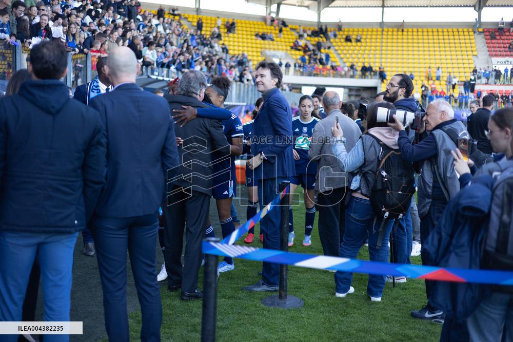 Women French Cup final football match PFC PSG - Calais
