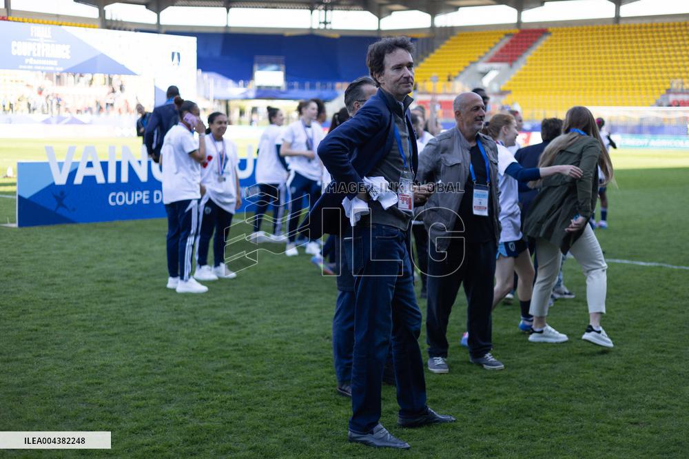Women French Cup final football match PFC PSG - Calais