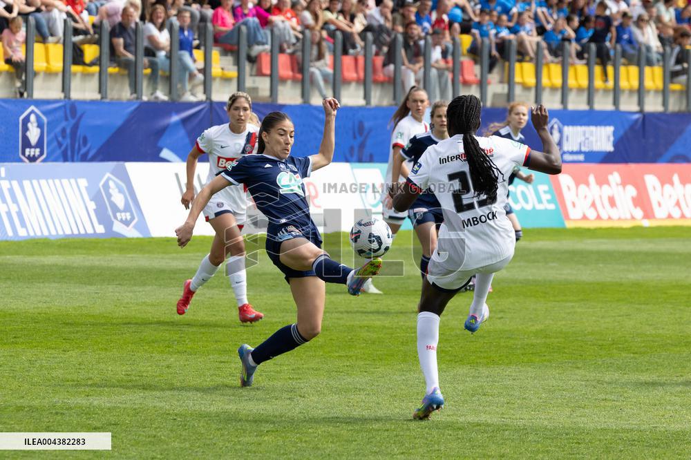 Women French Cup final football match PFC PSG - Calais