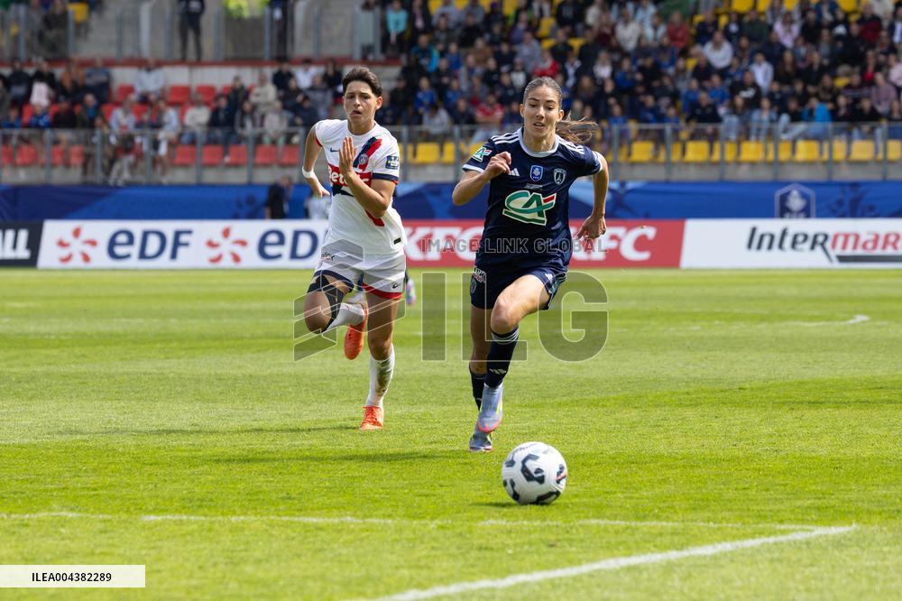 Women French Cup final football match PFC PSG - Calais