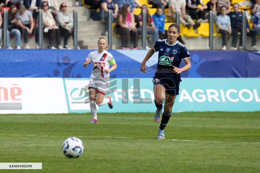 Women French Cup final football match PFC PSG - Calais