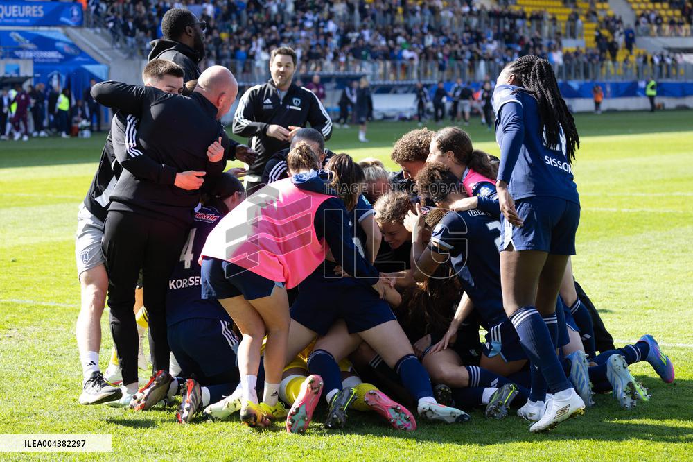 Women French Cup final football match PFC PSG - Calais