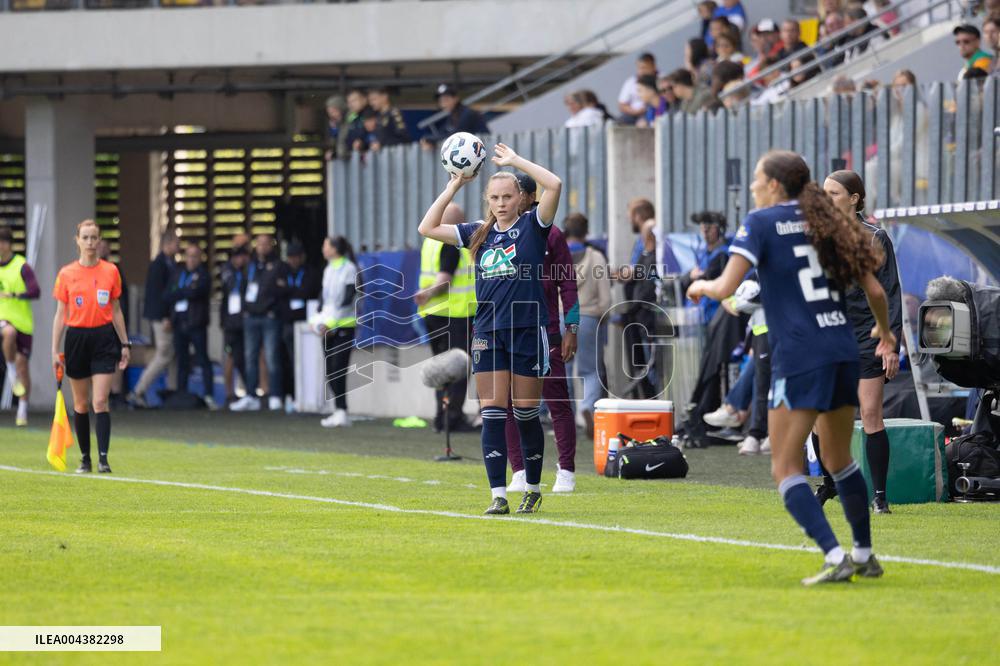 Women French Cup final football match PFC PSG - Calais