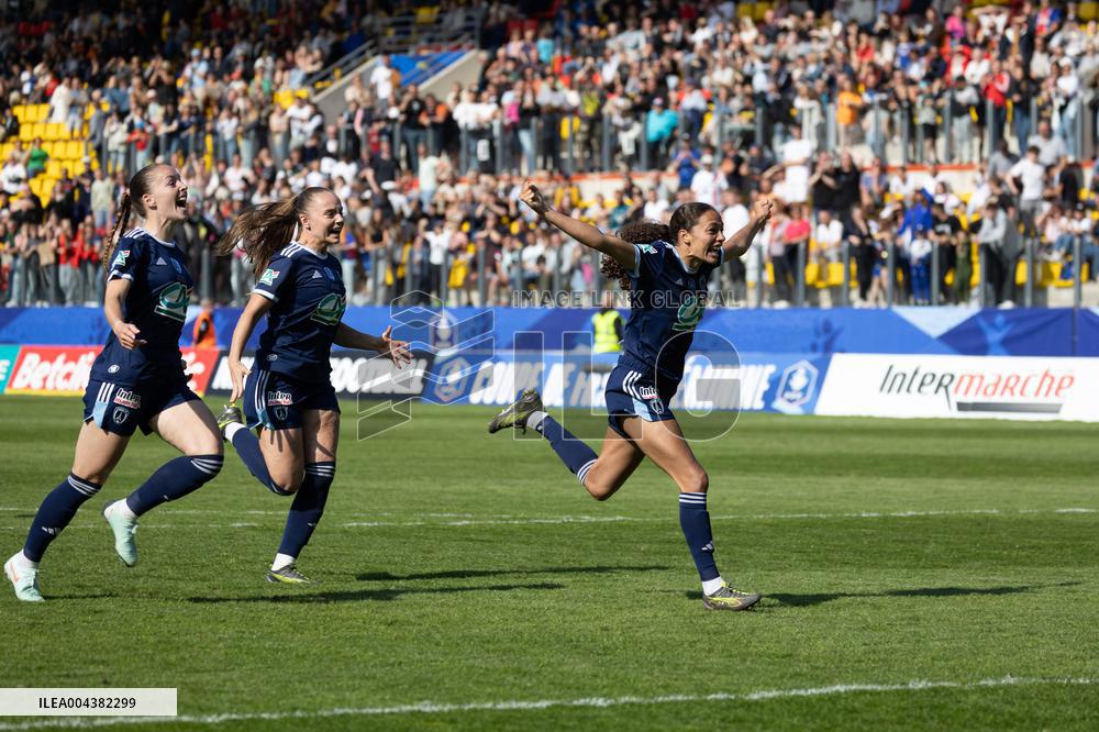 Women French Cup final football match PFC PSG - Calais