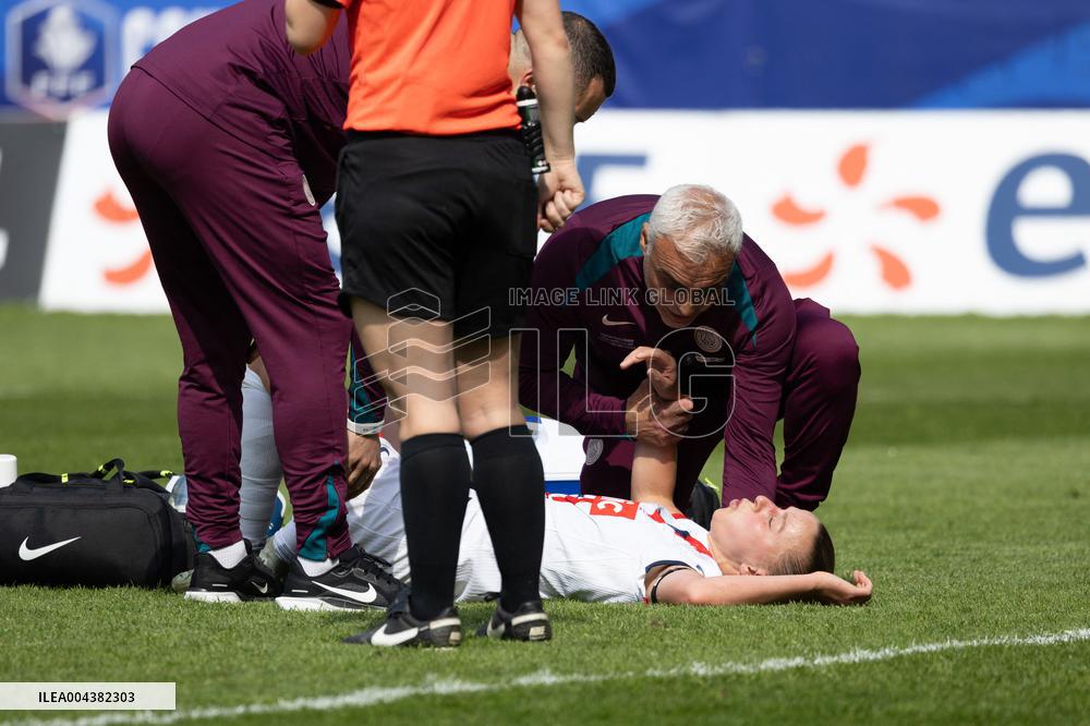 Women French Cup final football match PFC PSG - Calais