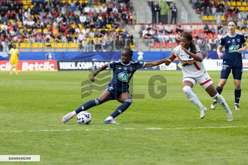 Women French Cup final football match PFC PSG - Calais