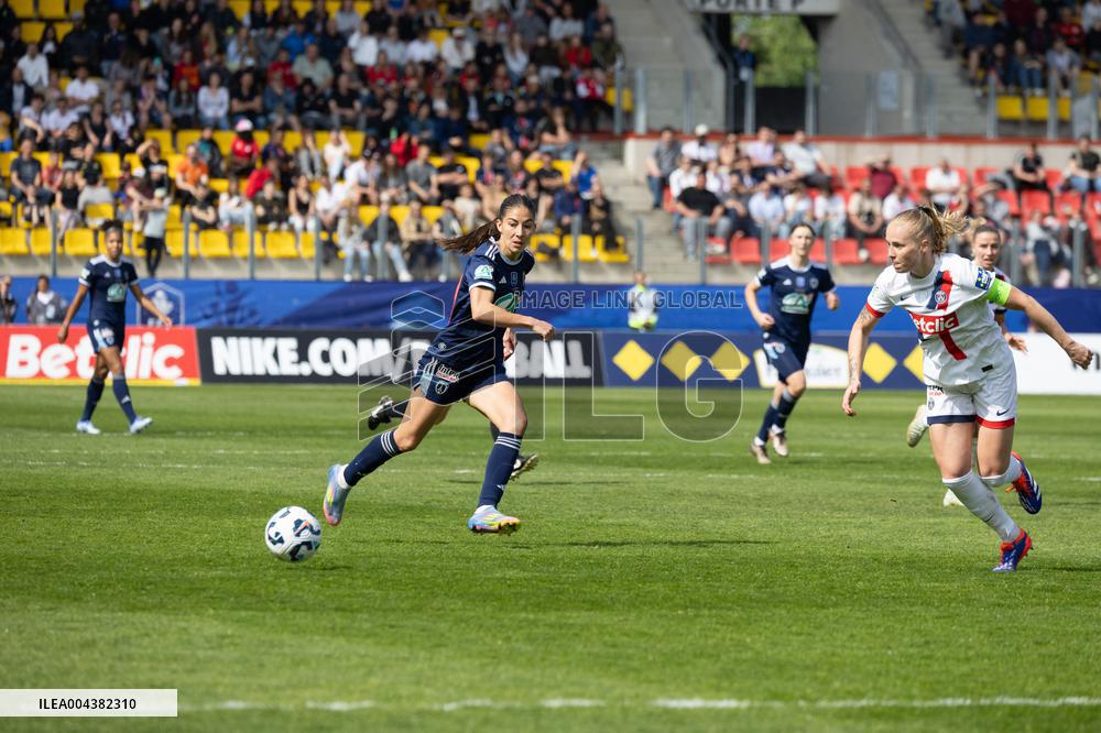Women French Cup final football match PFC PSG - Calais