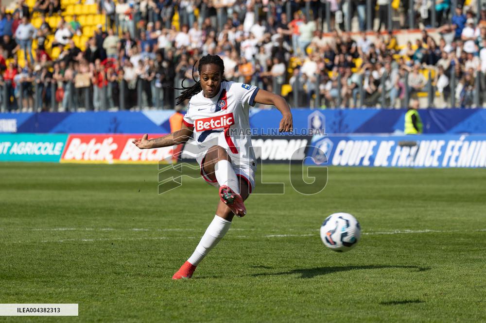 Women French Cup final football match PFC PSG - Calais