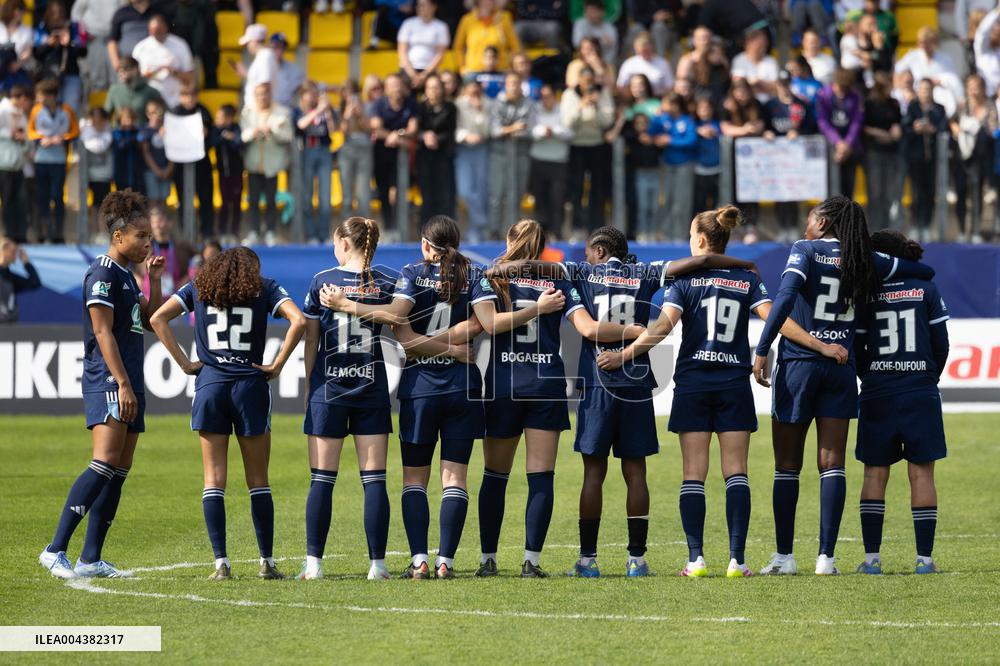Women French Cup final football match PFC PSG - Calais