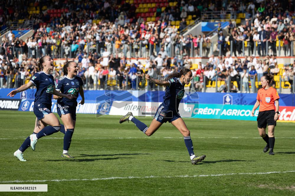 Women French Cup final football match PFC PSG - Calais