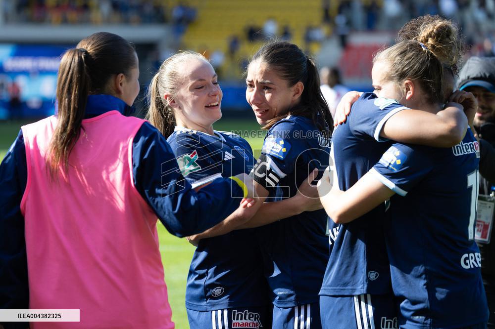 Women French Cup final football match PFC PSG - Calais