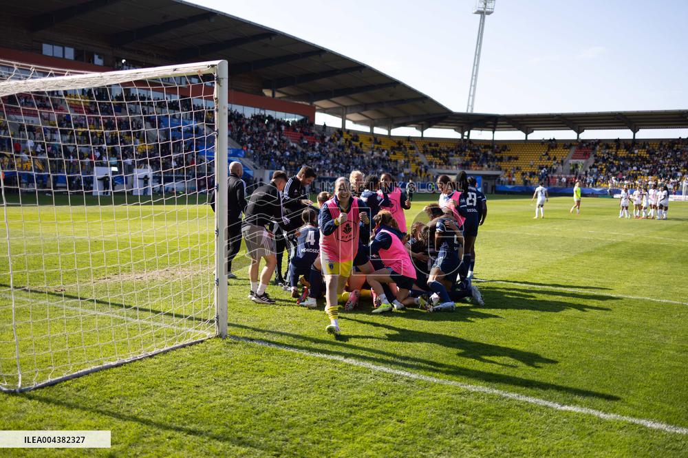 Women French Cup final football match PFC PSG - Calais