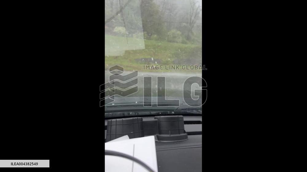 US: Storm Brings Large Hail to Parts of Pennsylvania