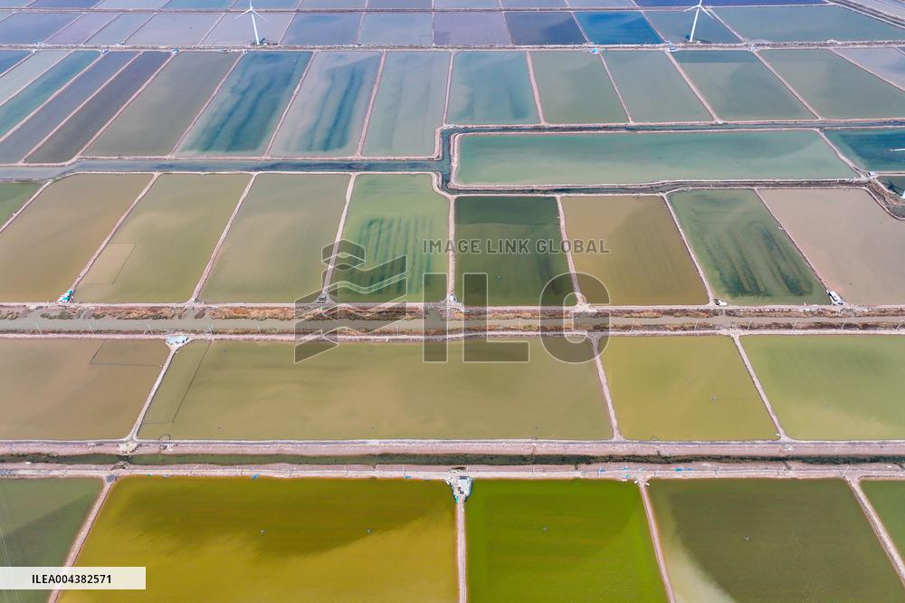 Xiangshui Salt Field in Yancheng