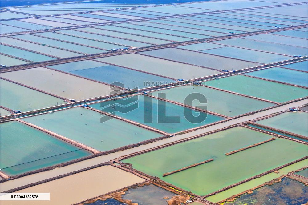 Xiangshui Salt Field in Yancheng