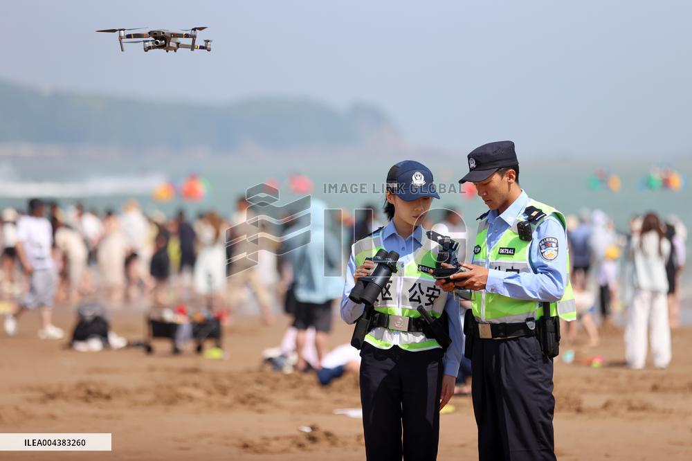 Drone Patrol in Zhoushan