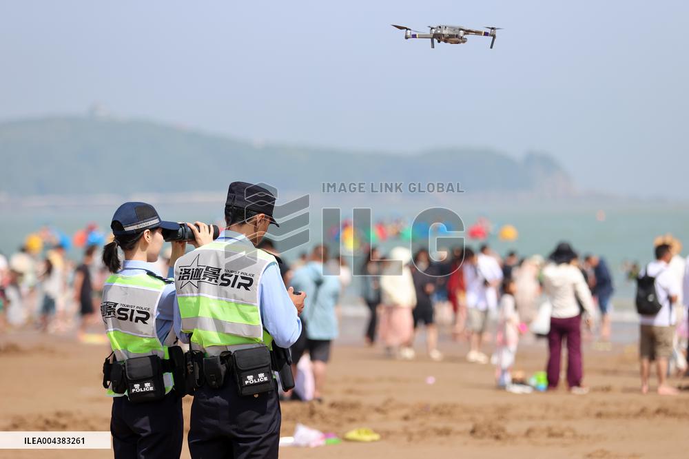 Drone Patrol in Zhoushan