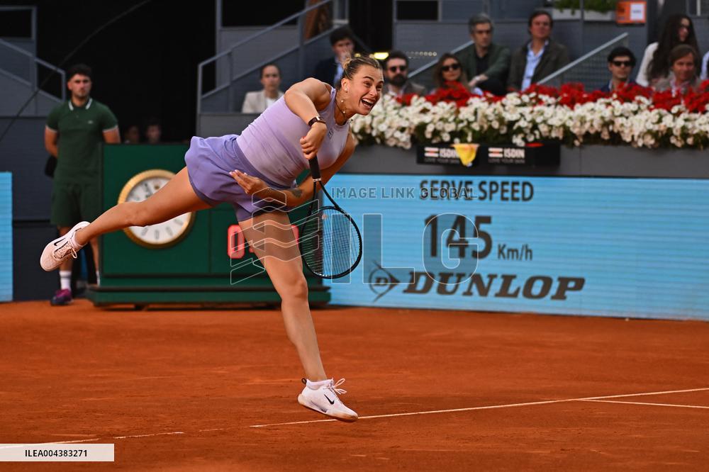 Mutua Madrid Open - Aryna Sabalenka Wins Her Third Title