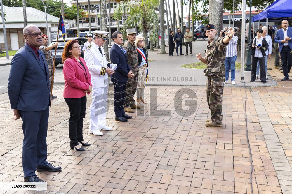 Manuel Valls Visits New Caledonia
