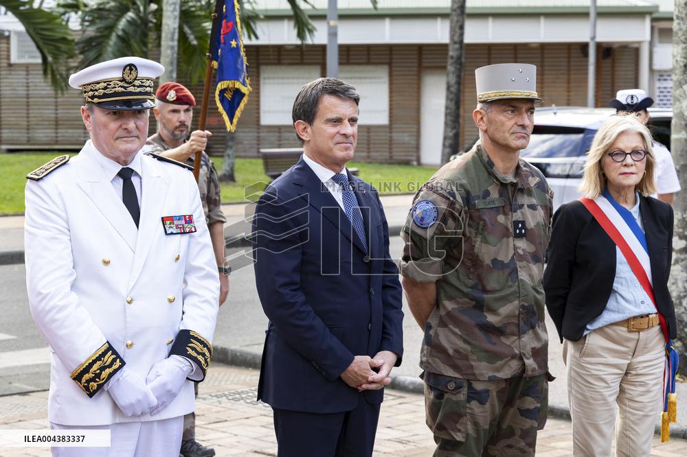 Manuel Valls Visits New Caledonia
