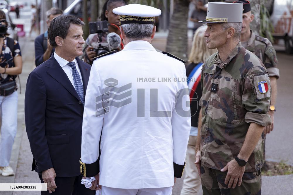 Manuel Valls Visits New Caledonia