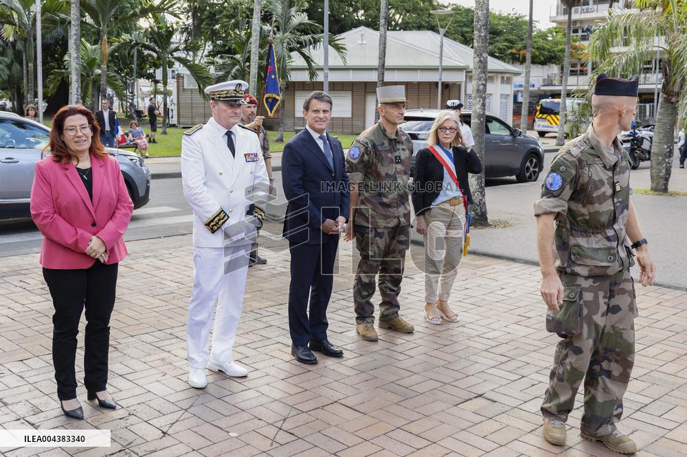 Manuel Valls Visits New Caledonia