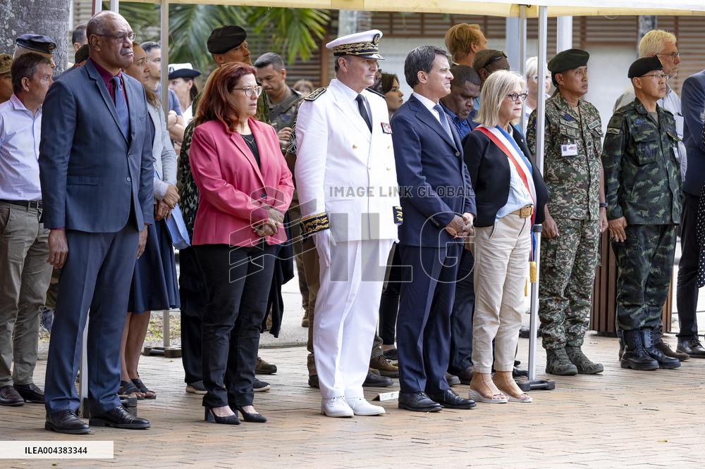 Manuel Valls Visits New Caledonia