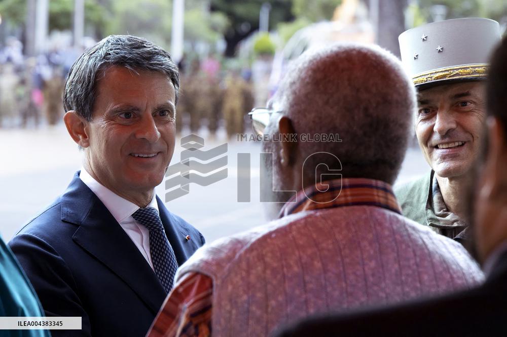 Manuel Valls Visits New Caledonia