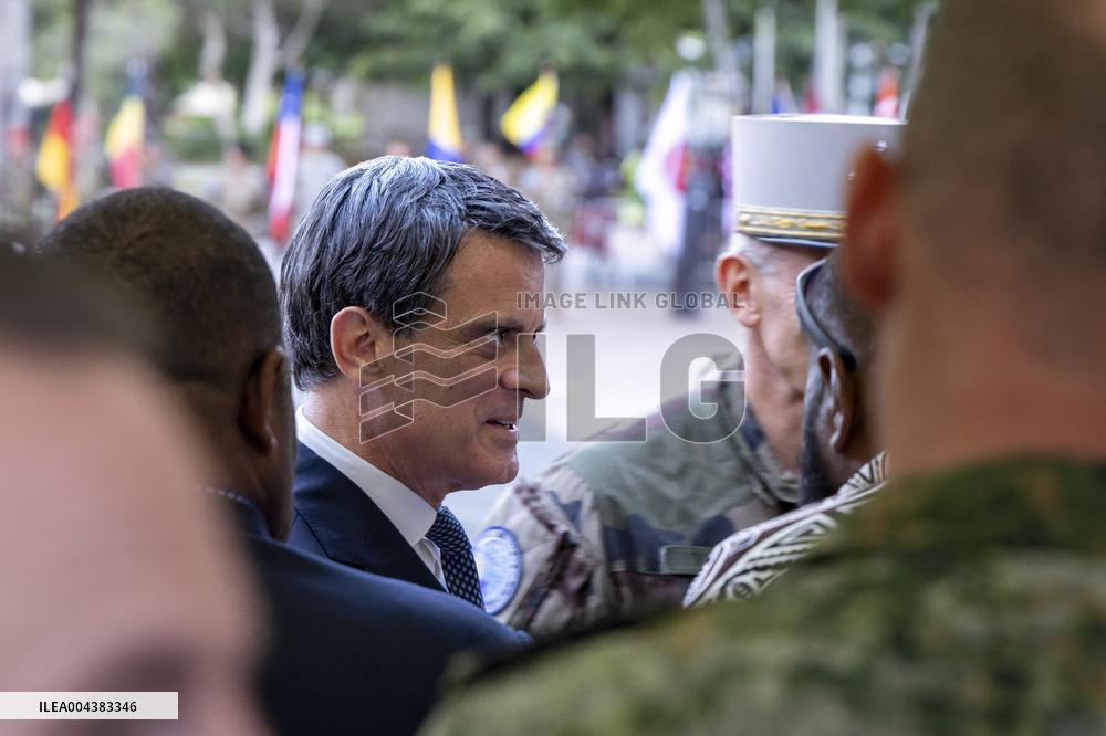Manuel Valls Visits New Caledonia