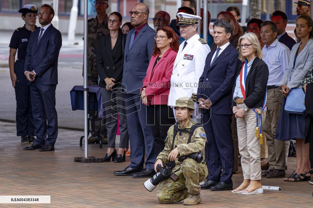Manuel Valls Visits New Caledonia