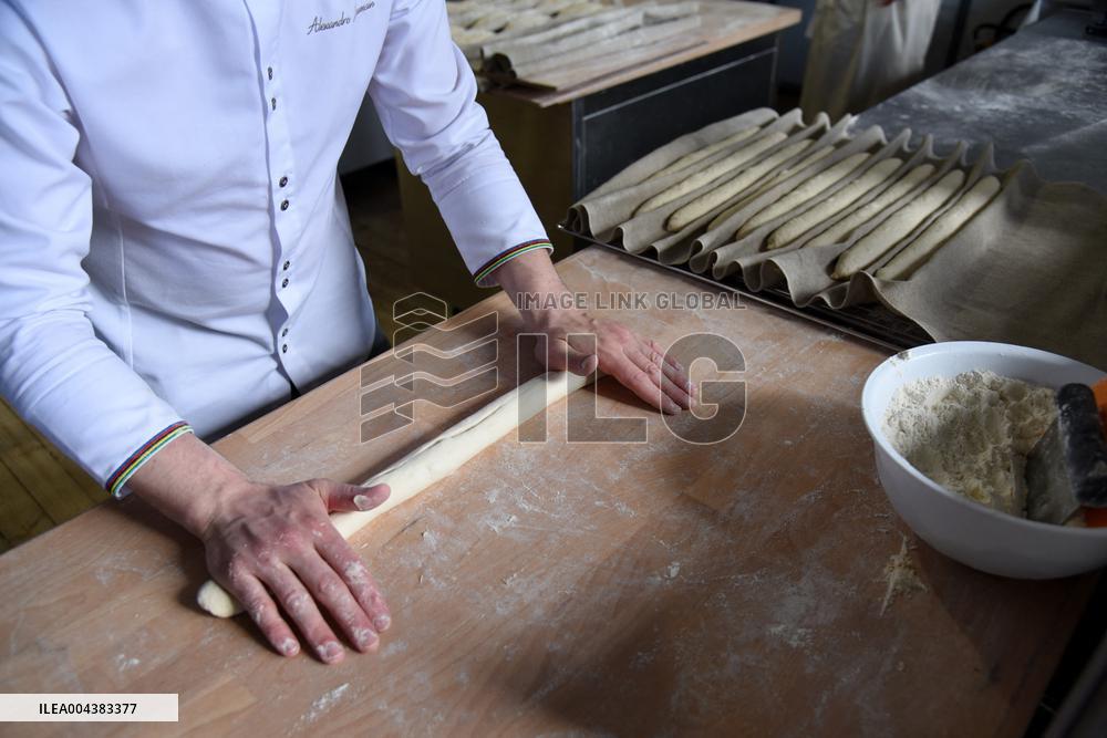 Illustration Artisanal Bakery - Paris