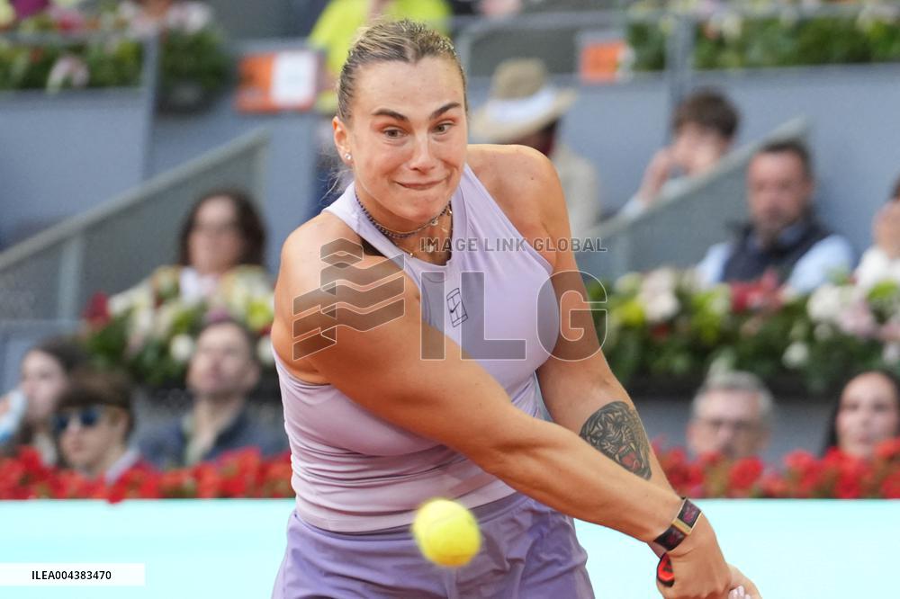 Mutua Madrid Open - Aryna Sabalenka Wins Her Third Title