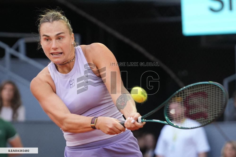Mutua Madrid Open - Aryna Sabalenka Wins Her Third Title