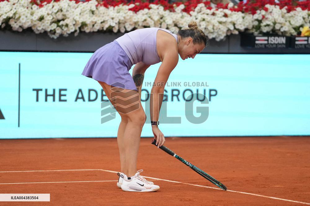 Mutua Madrid Open - Aryna Sabalenka Wins Her Third Title